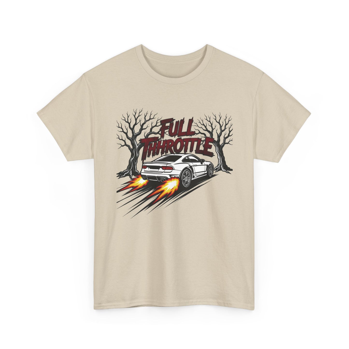 "Full Throttle" Vintage Racing Graphic Tee