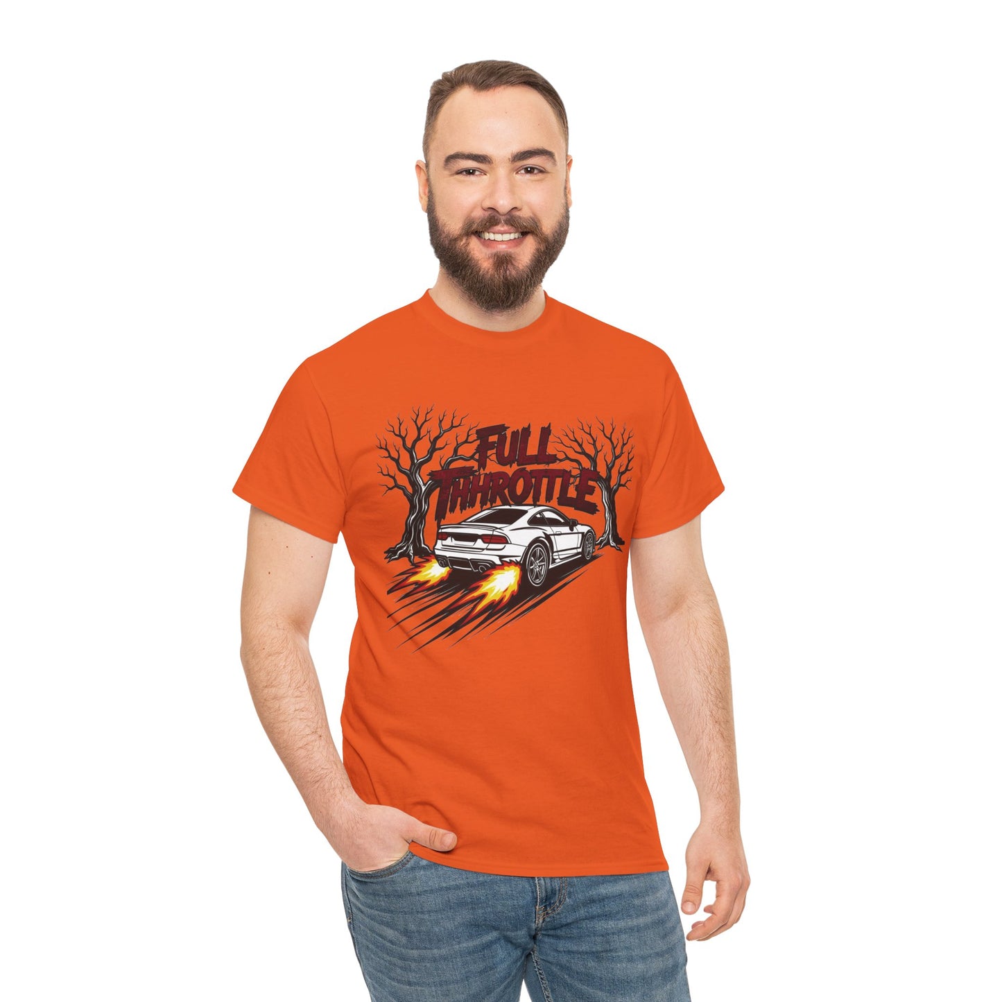 "Full Throttle" Vintage Racing Graphic Tee