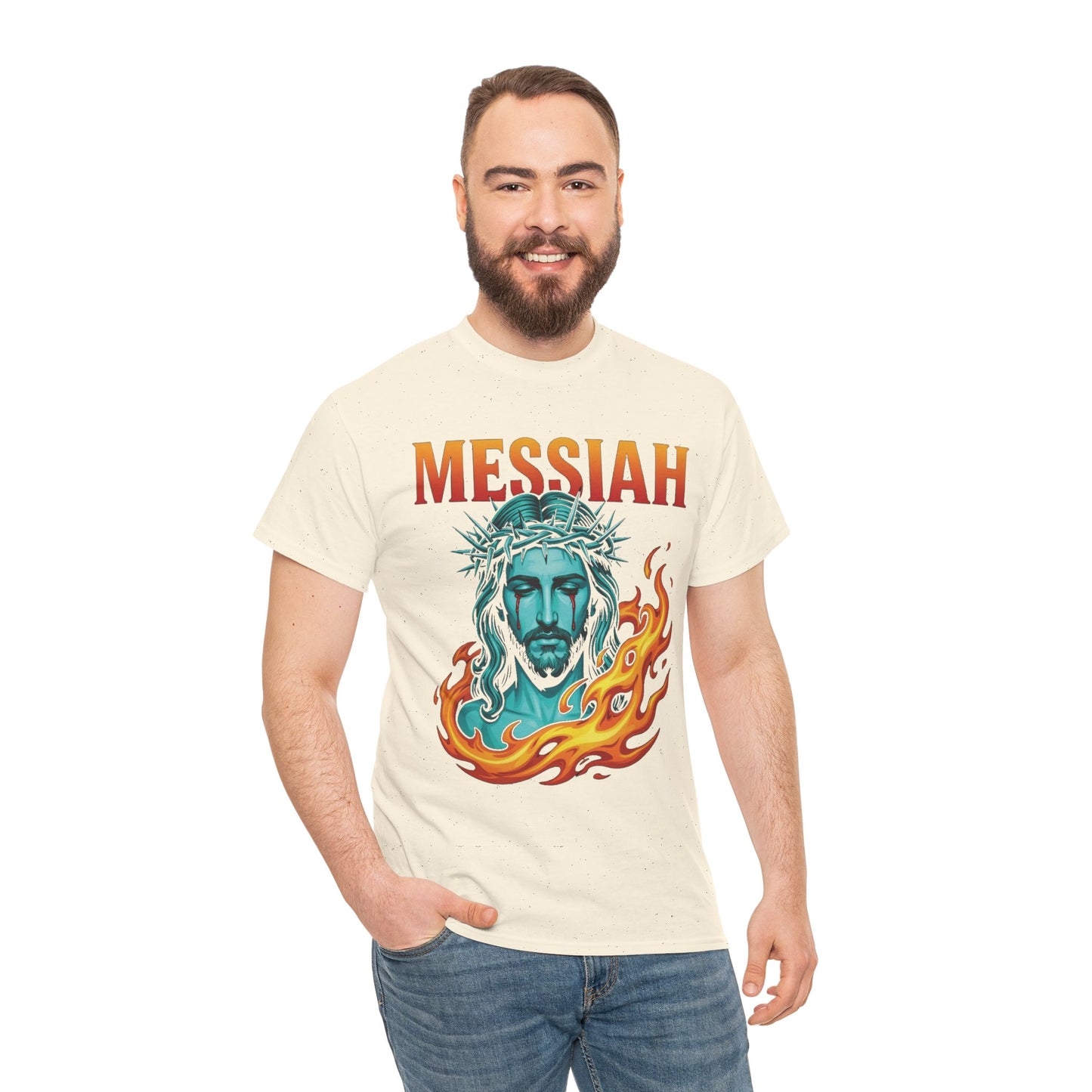 "Messiah" Vintage Graphic Heavyweight Tee