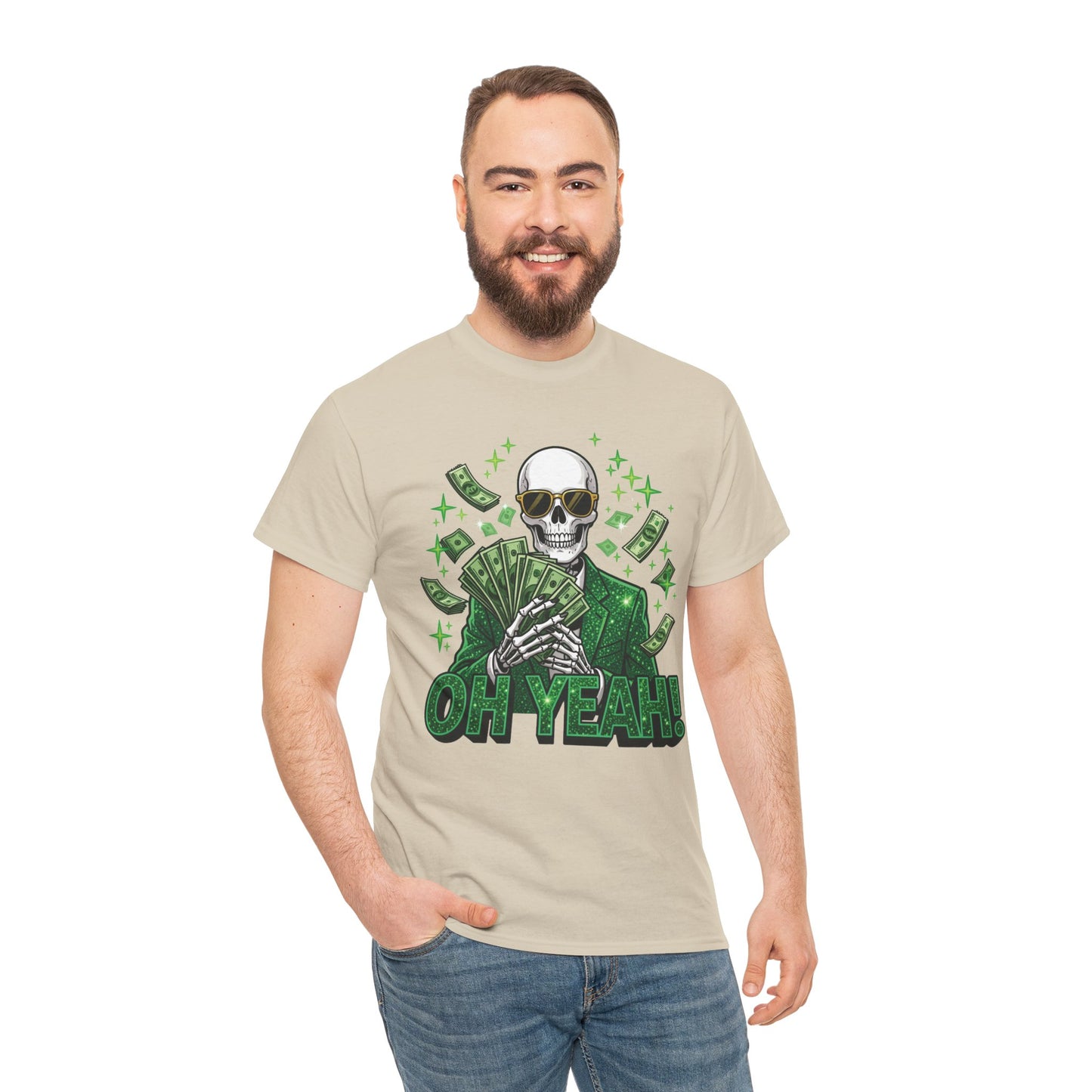 "Oh Yeah!" Rich Skeleton GraphicTee