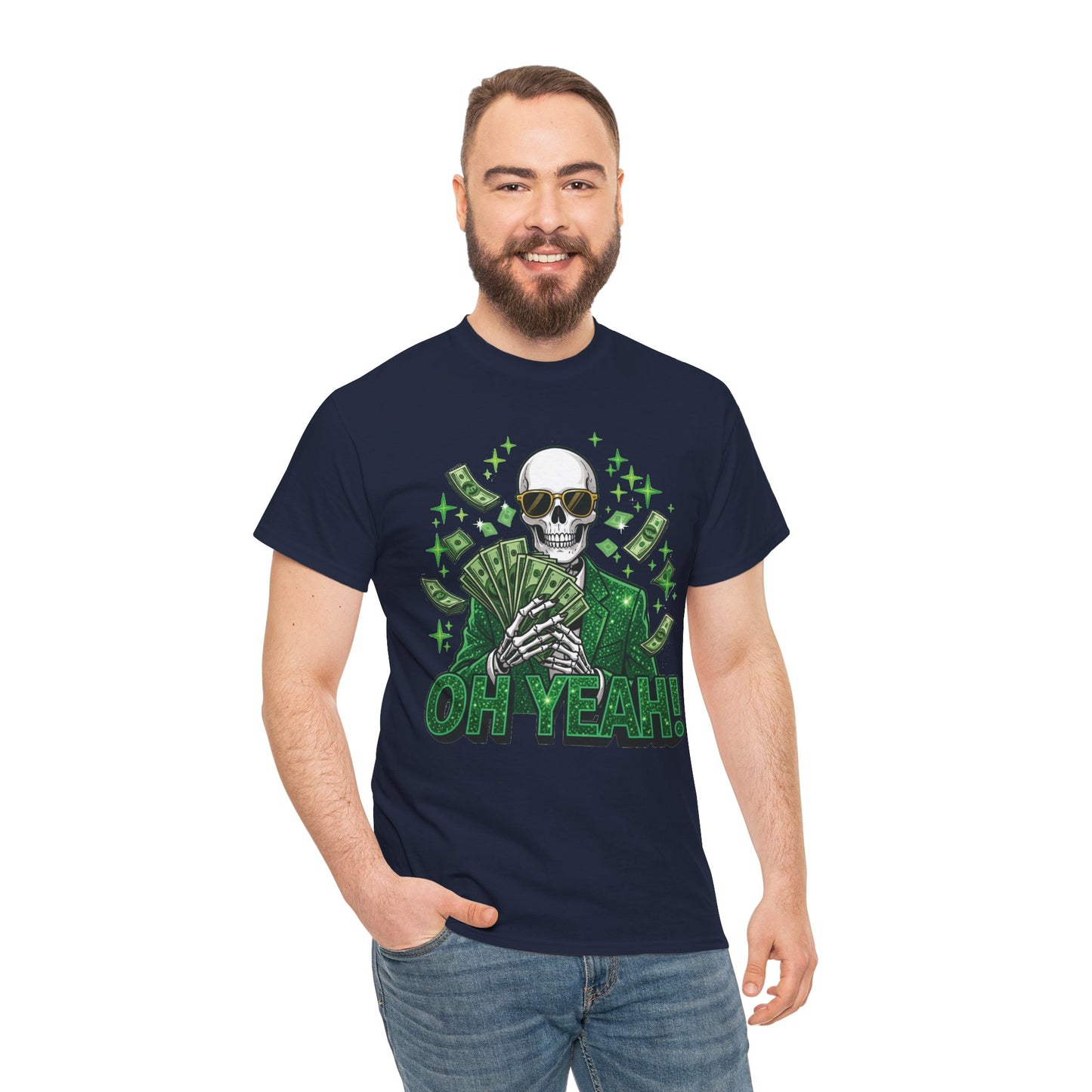 "Oh Yeah!" Rich Skeleton GraphicTee
