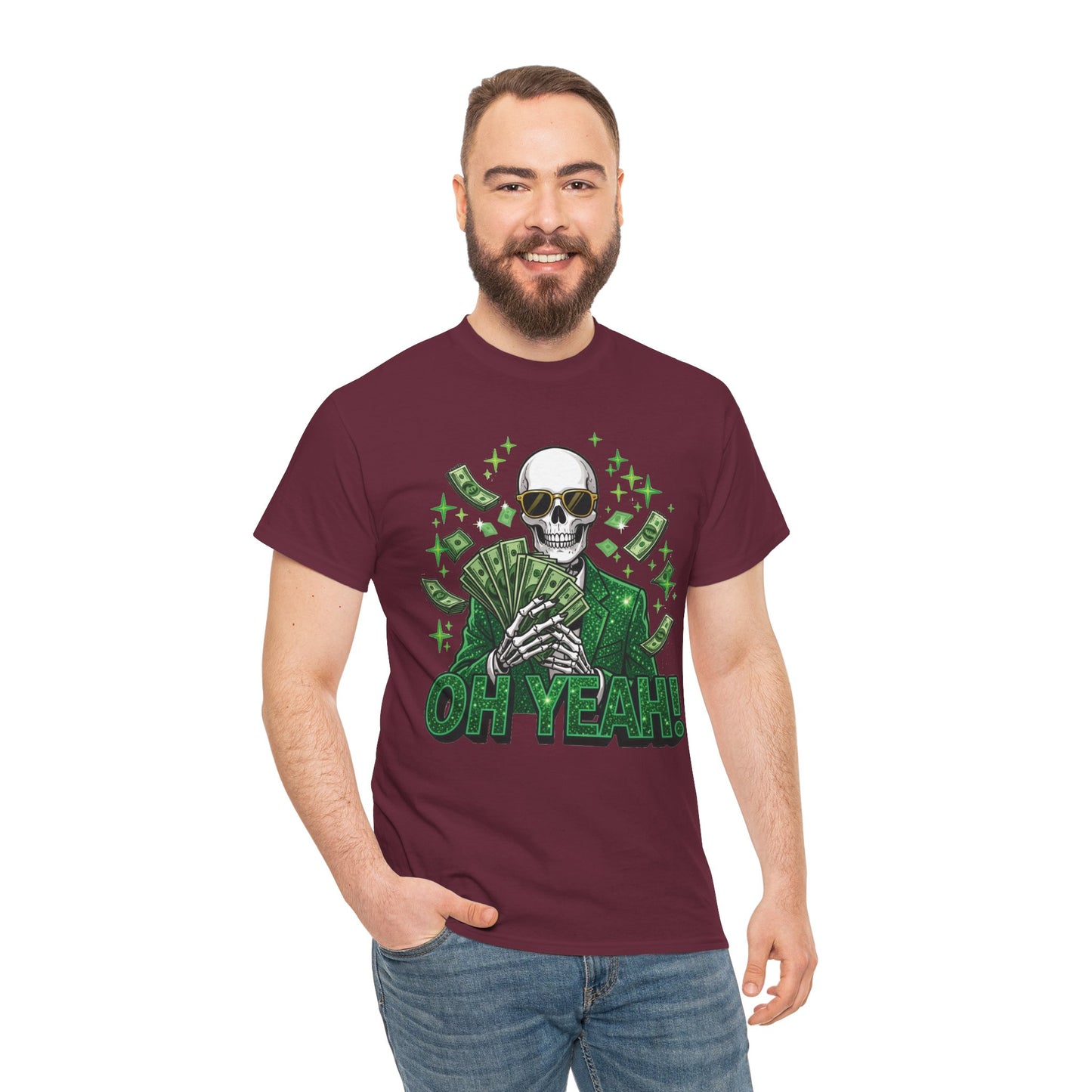 "Oh Yeah!" Rich Skeleton GraphicTee