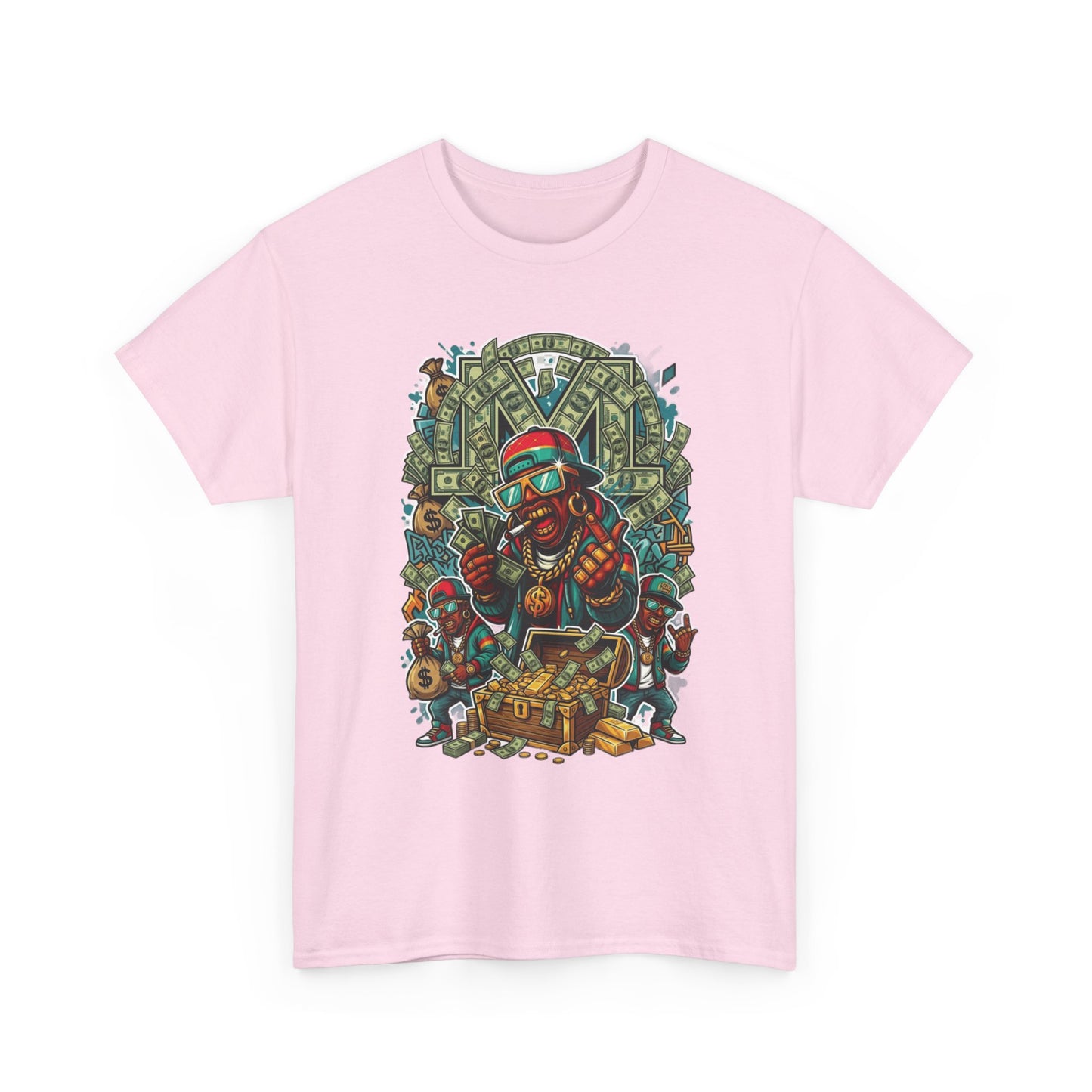 "Millionaire Mindset" Hip Hop Graphic Tee