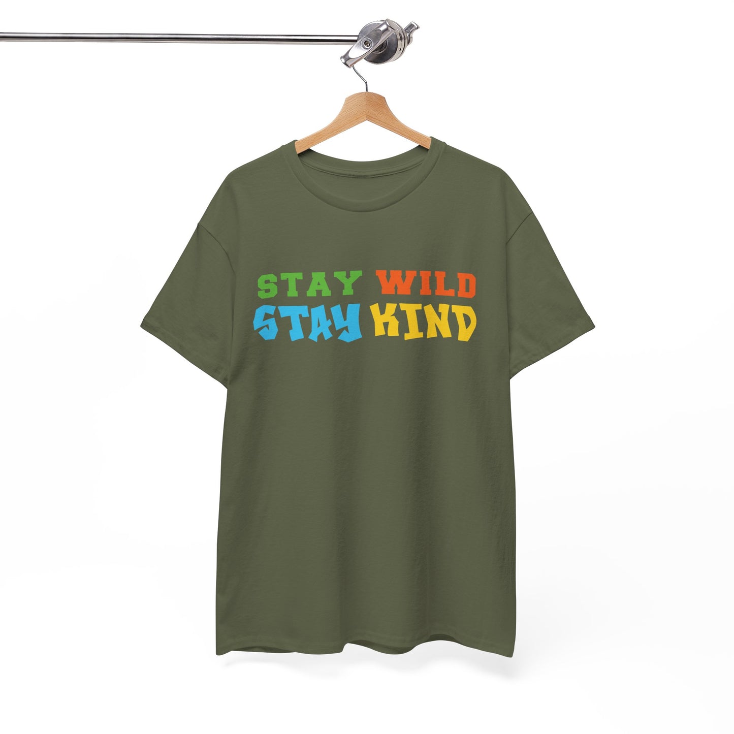Stay Wild Stay Kind Aesthetic Graphic Tee