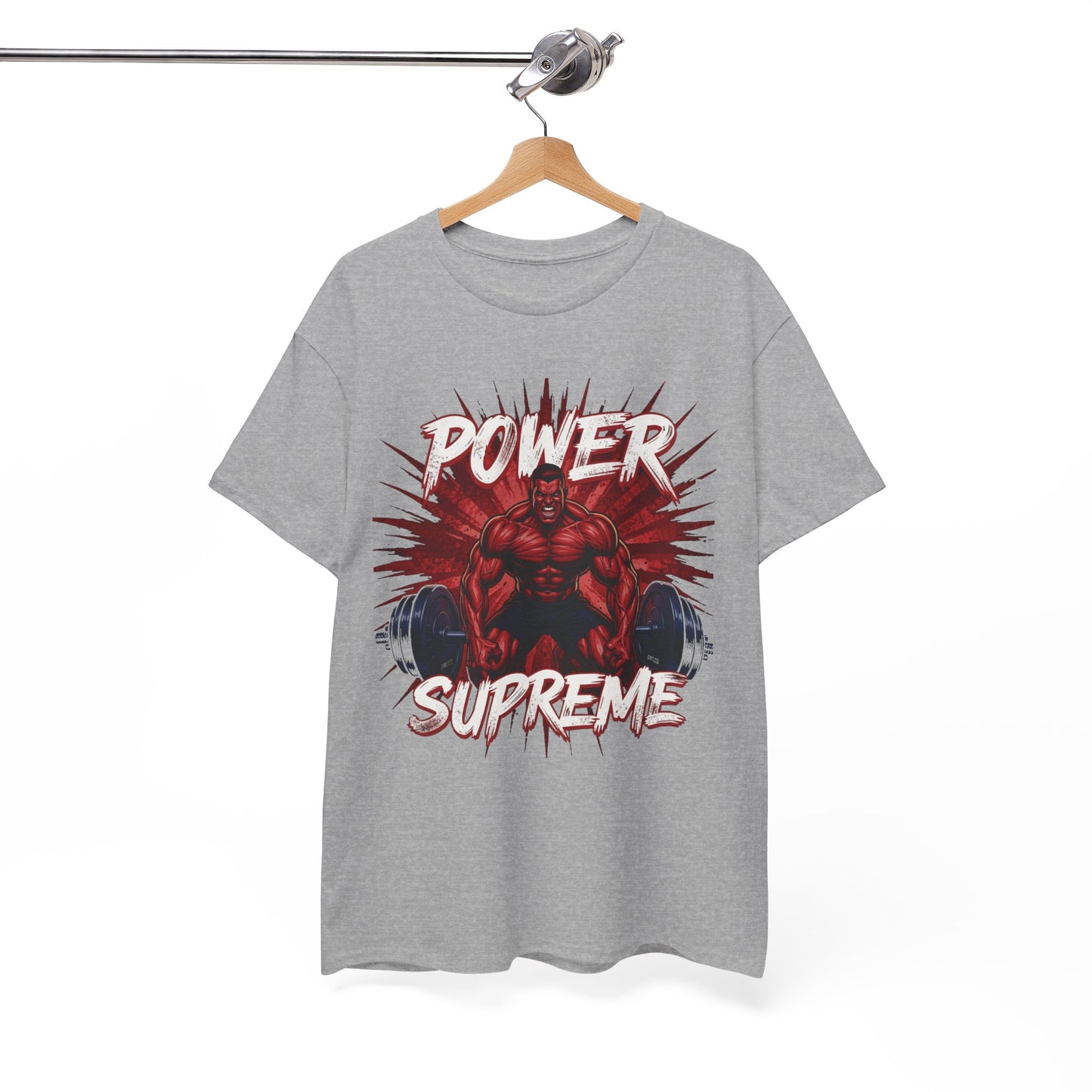 Power Supreme Tee - Vintage Graphic Oversized T-shirt