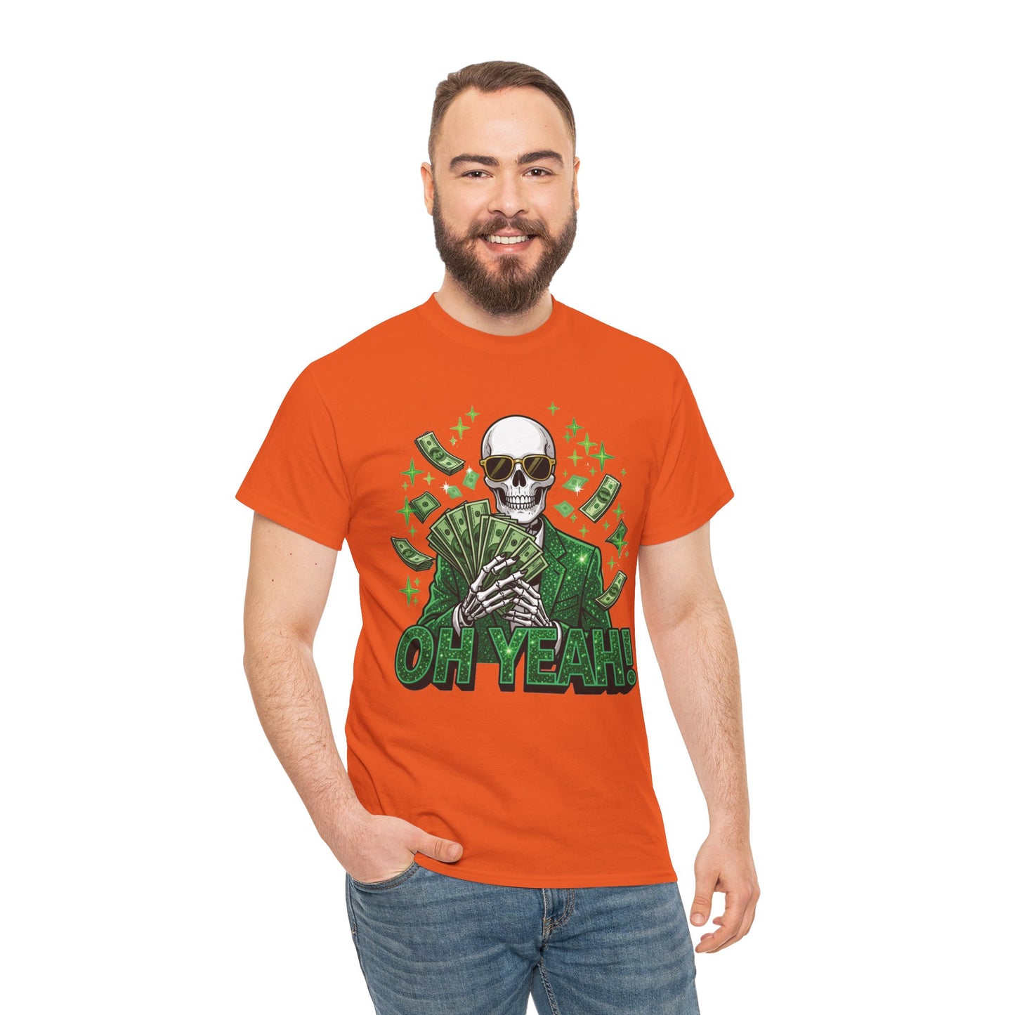 "Oh Yeah!" Rich Skeleton GraphicTee