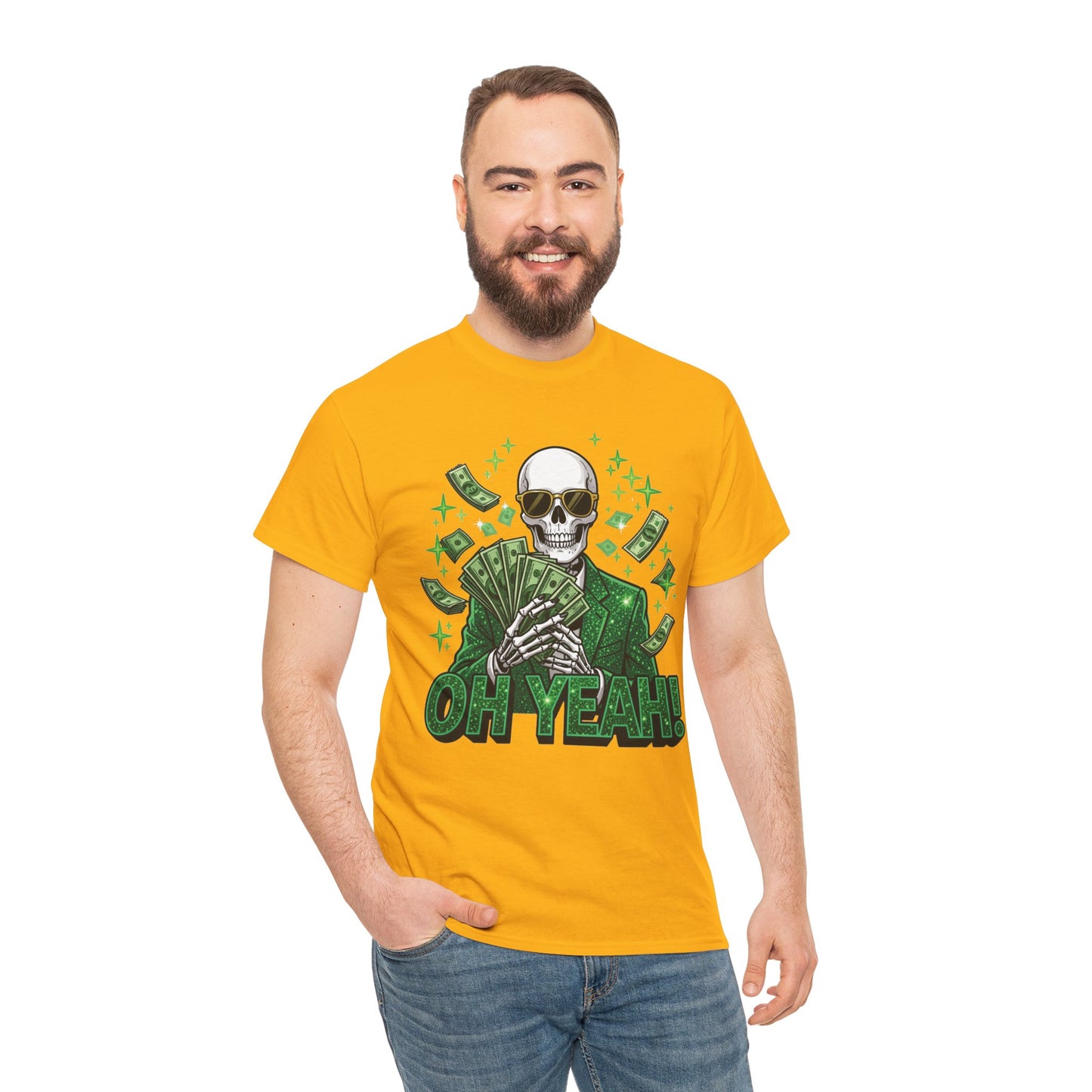 "Oh Yeah!" Rich Skeleton GraphicTee