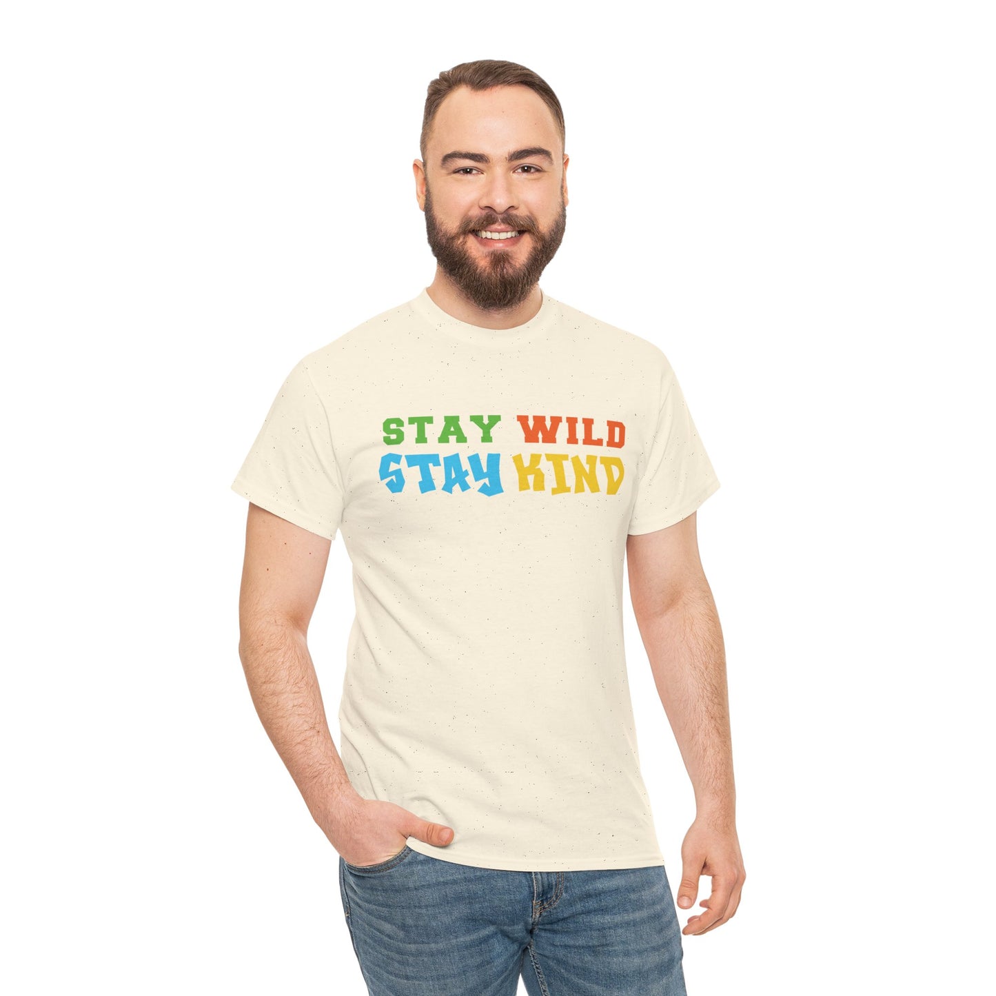 Stay Wild Stay Kind Aesthetic Graphic Tee