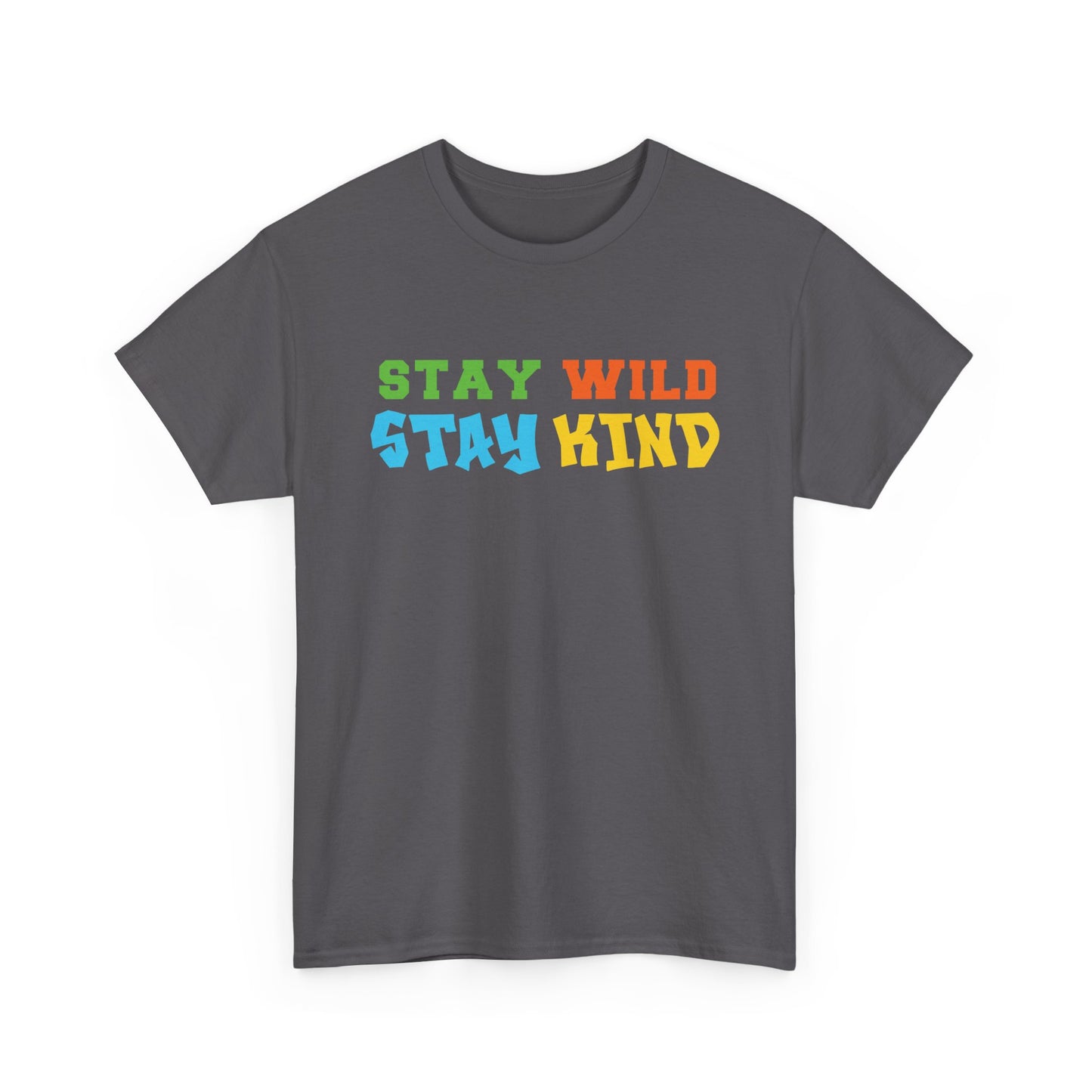 Stay Wild Stay Kind Aesthetic Graphic Tee
