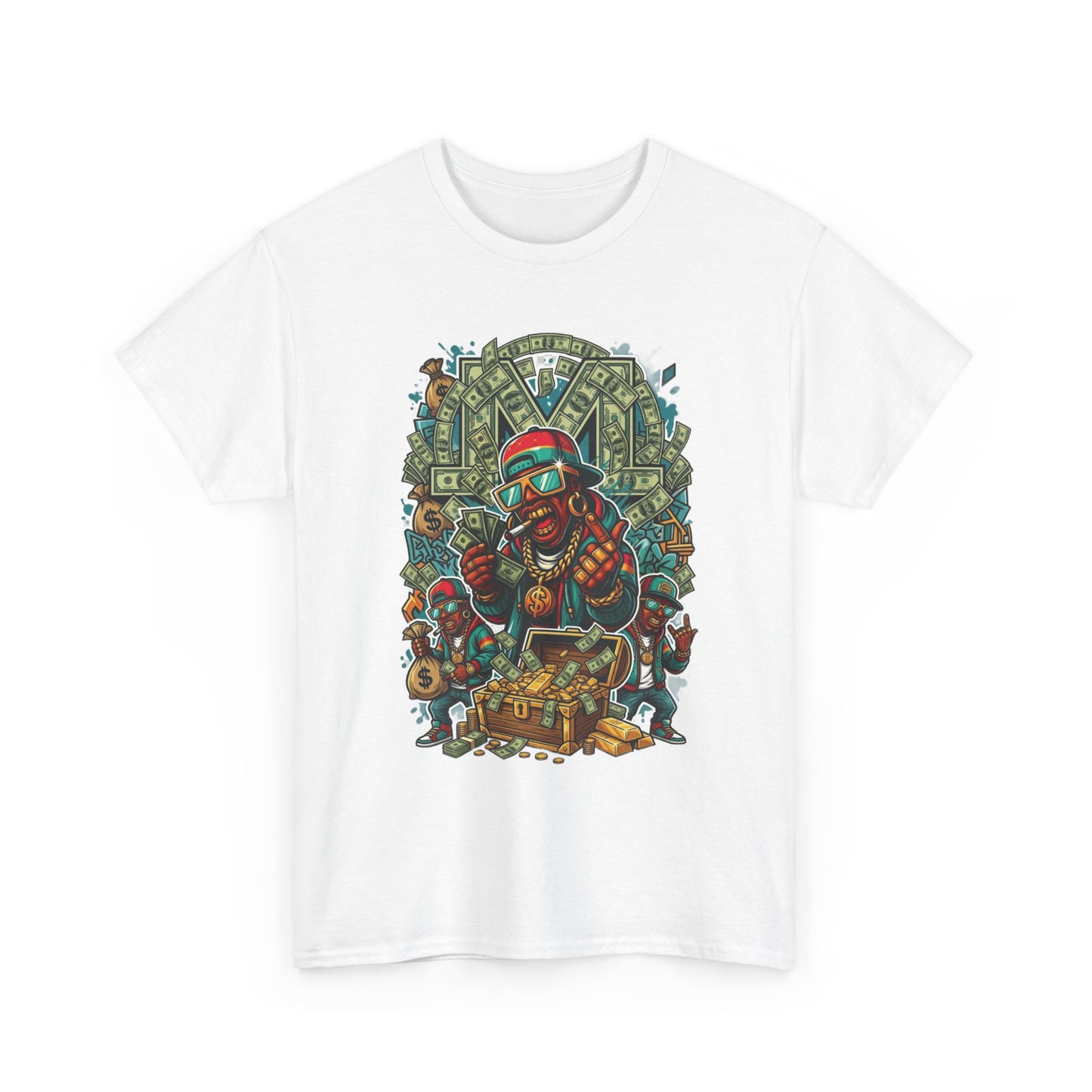 "Millionaire Mindset" Hip Hop Graphic Tee