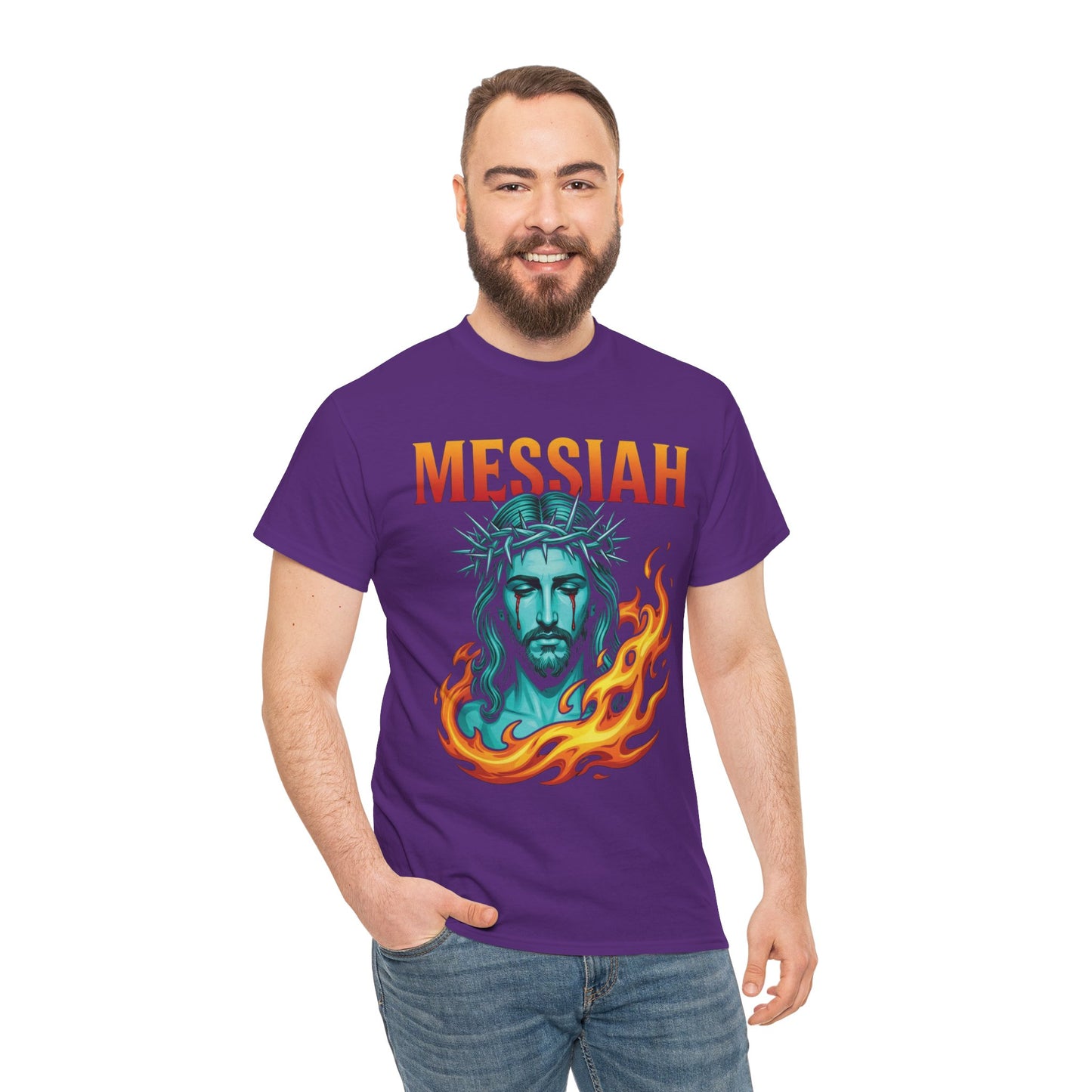 "Messiah" Vintage Graphic Heavyweight Tee