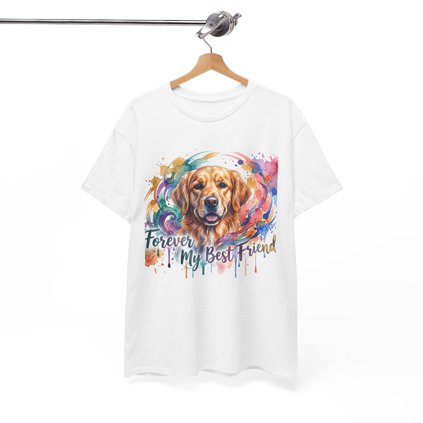 Forever My Best Friend Golden Retriever Graphic Tee