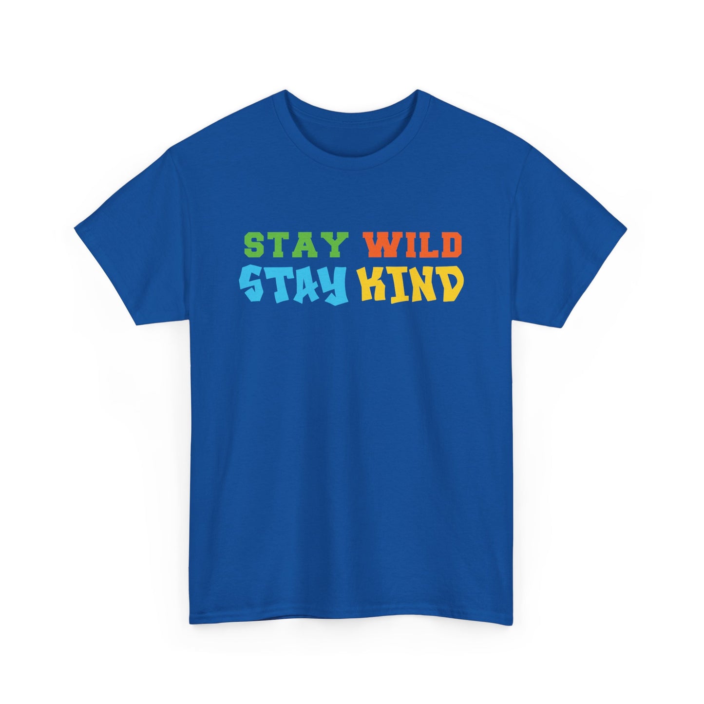Stay Wild Stay Kind Aesthetic Graphic Tee