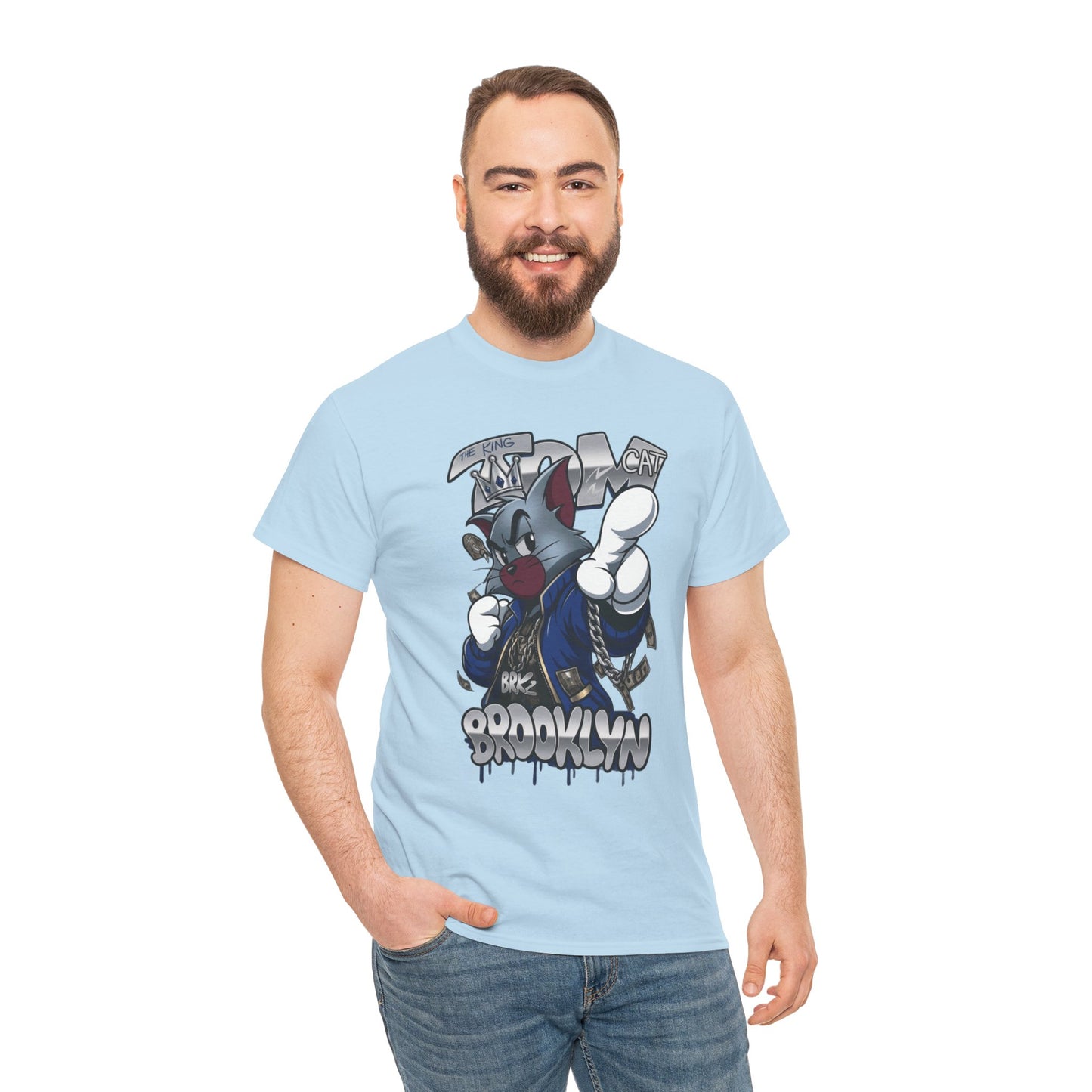 "Brooklyn Tomcat" Retro Urban Graphic Tee