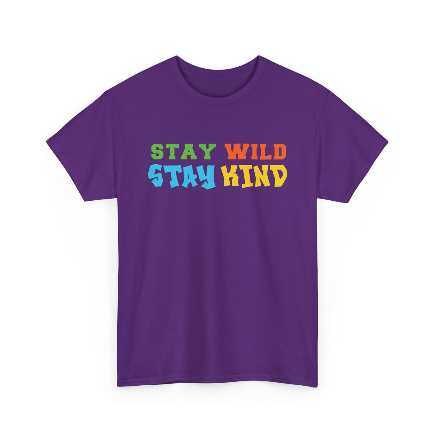 Stay Wild Stay Kind Aesthetic Graphic Tee