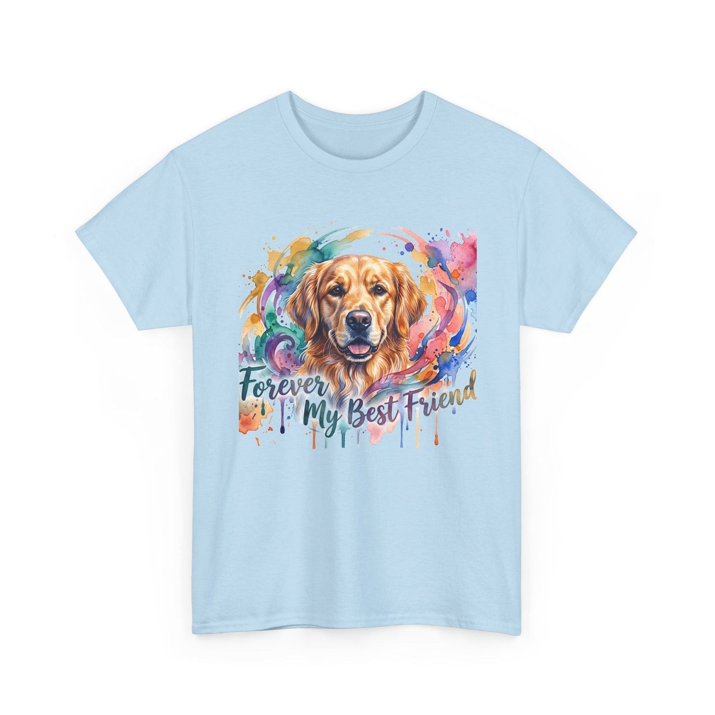 Forever My Best Friend Golden Retriever Graphic Tee