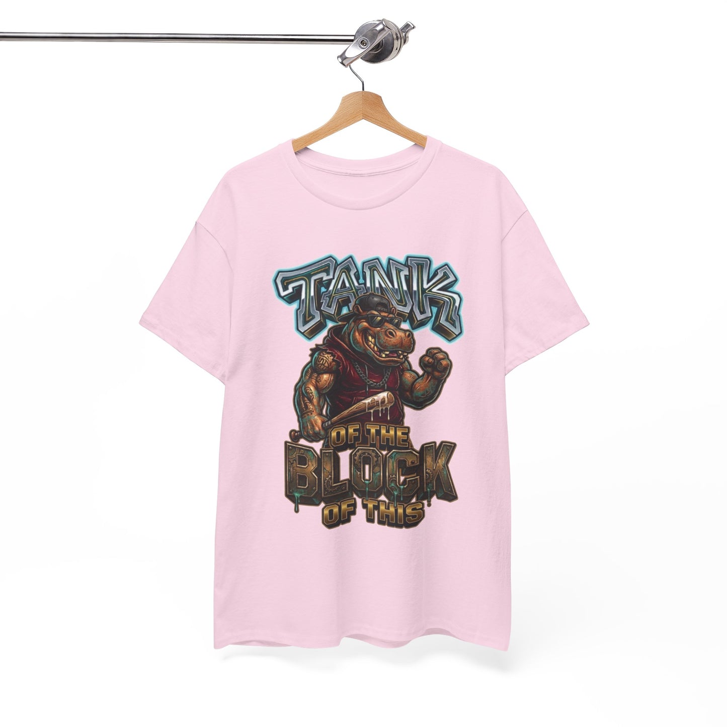 "Tank of the Block" Hippo Graphic Tee