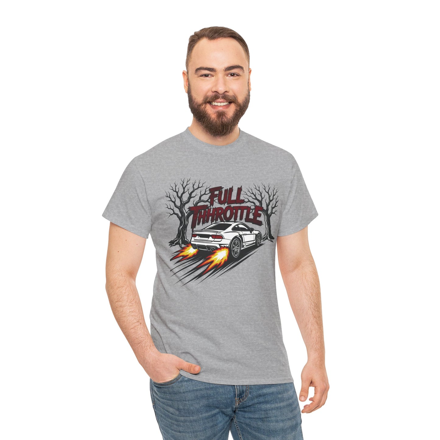 "Full Throttle" Vintage Racing Graphic Tee