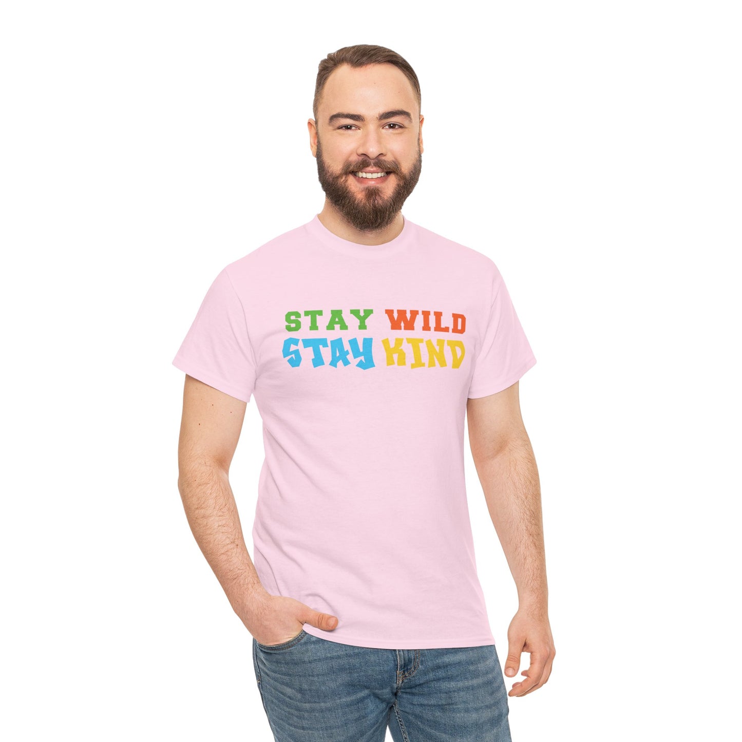 Stay Wild Stay Kind Aesthetic Graphic Tee