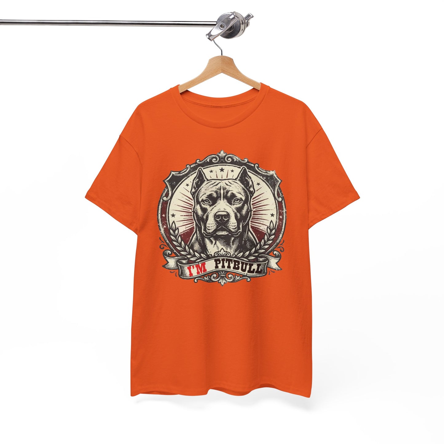 Pitbull King Tee — "I'm Pitbull" Graphic Dog Lover T-shirt