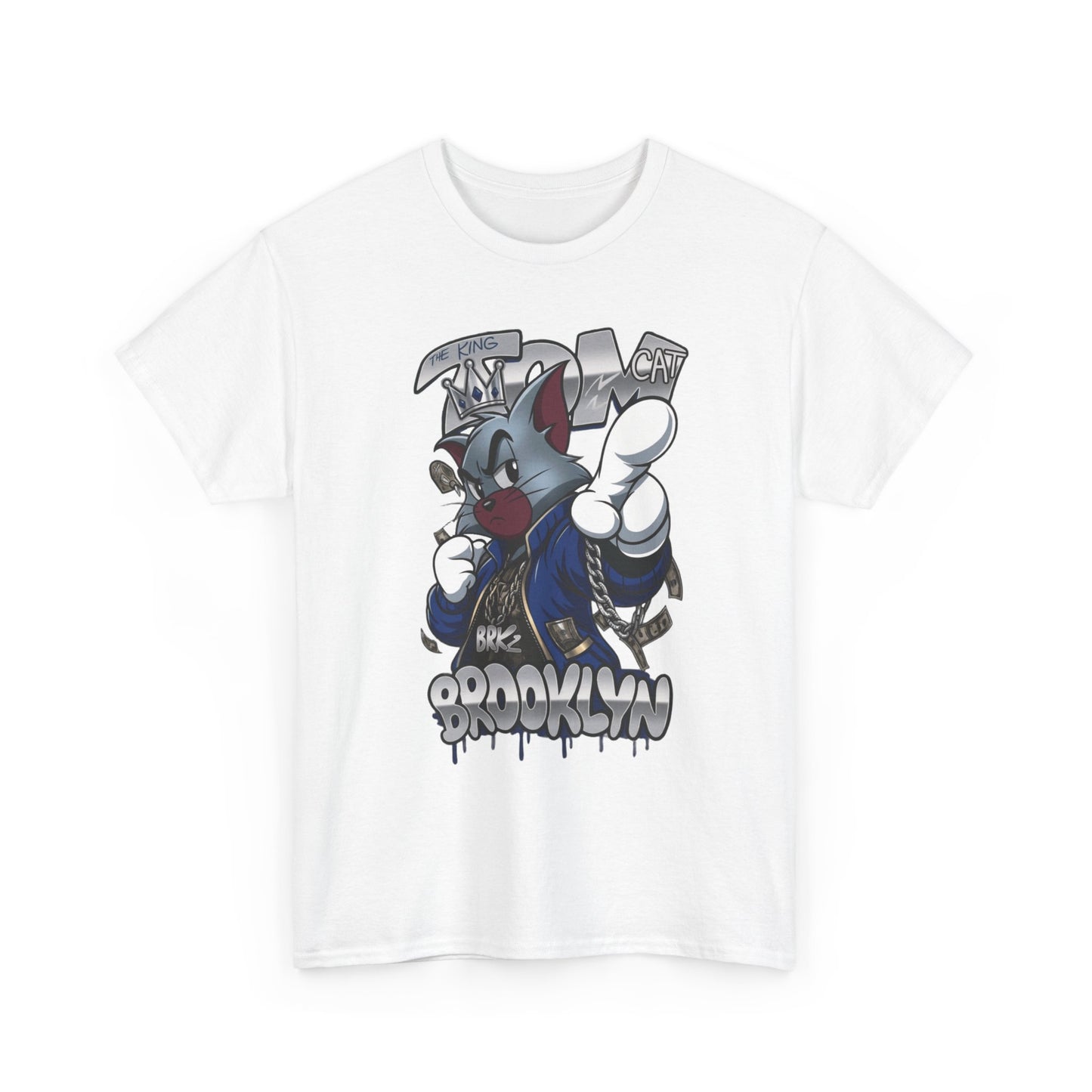 "Brooklyn Tomcat" Retro Urban Graphic Tee