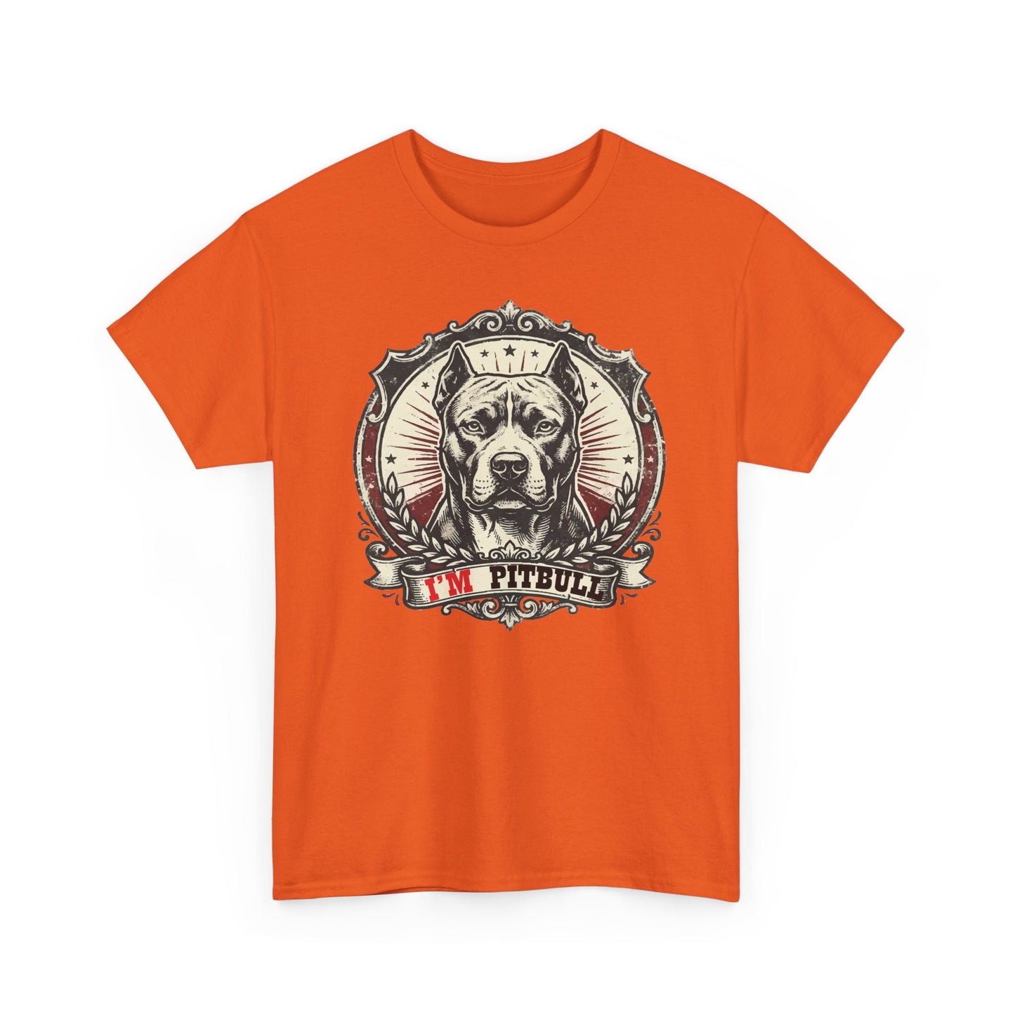 Pitbull King Tee — "I'm Pitbull" Graphic Dog Lover T-shirt