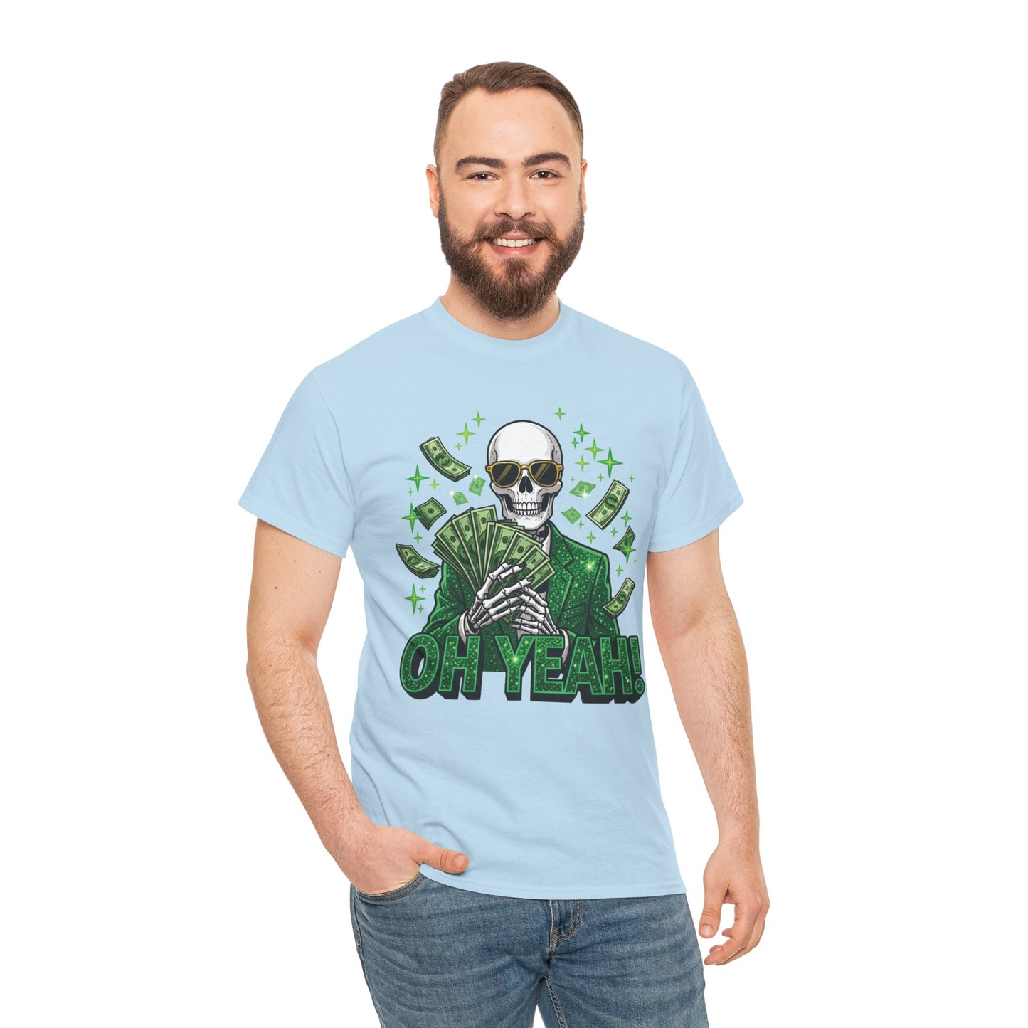"Oh Yeah!" Rich Skeleton GraphicTee