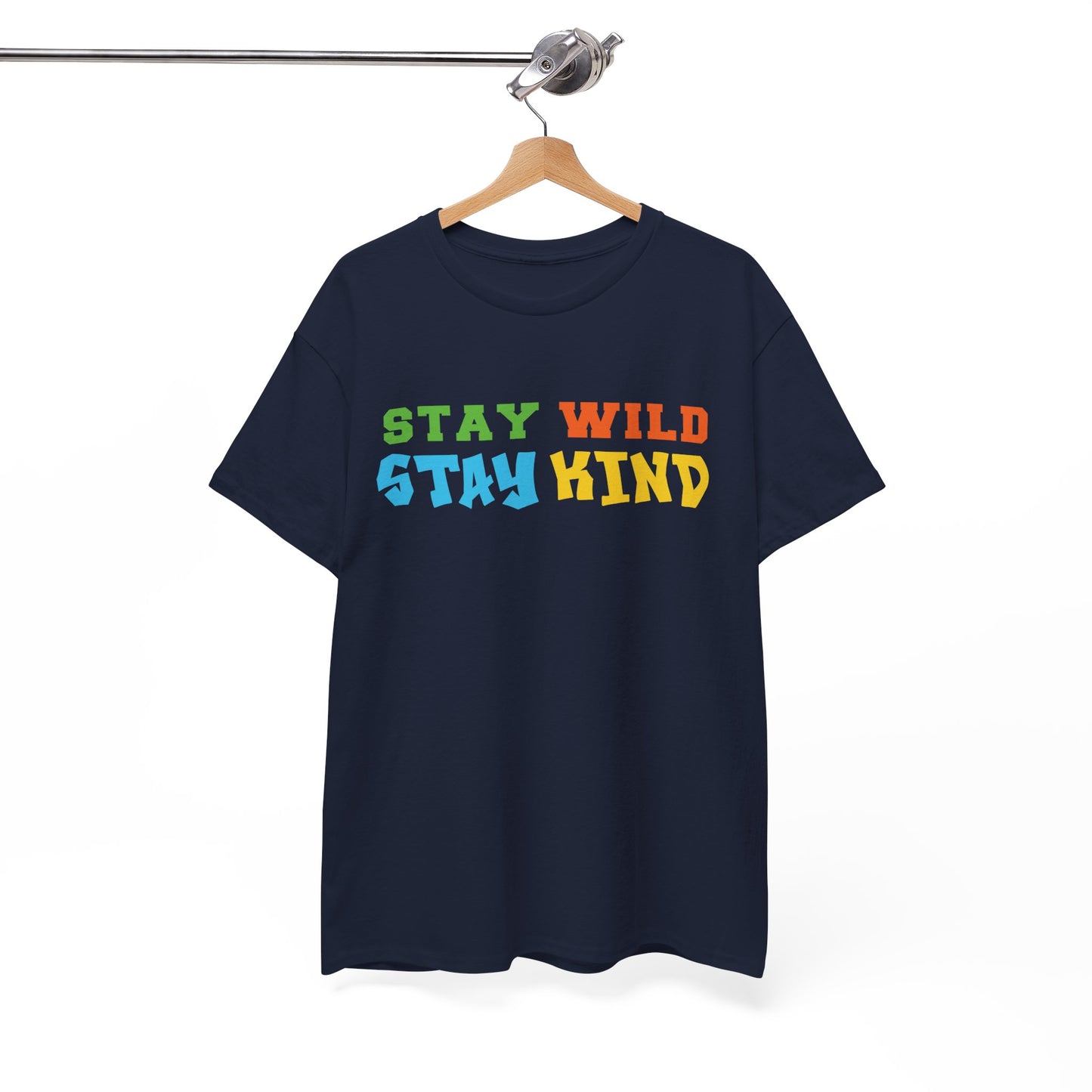 Stay Wild Stay Kind Aesthetic Graphic Tee