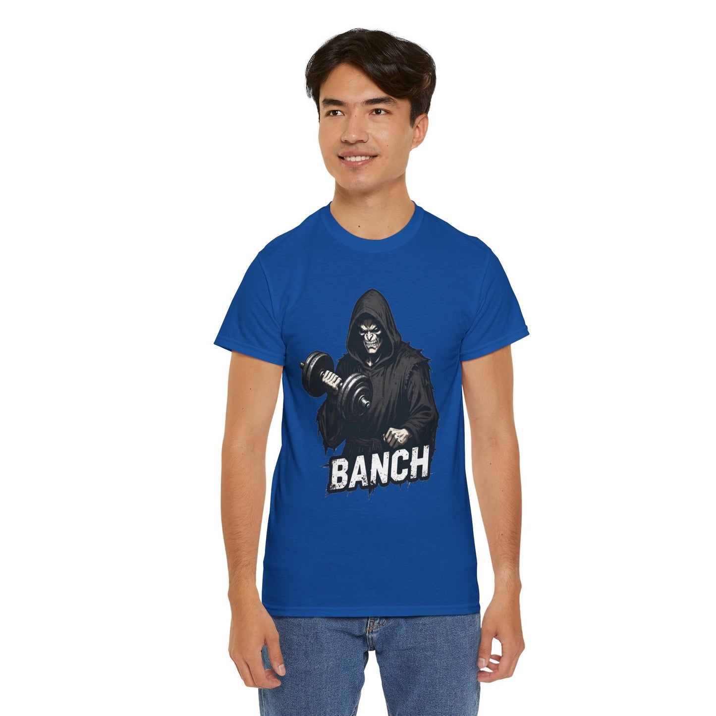 "BANCH" Grim Reaper Fitness Graphic Tee