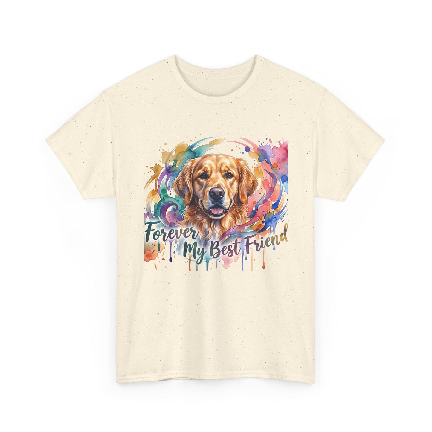 Forever My Best Friend Golden Retriever Graphic Tee