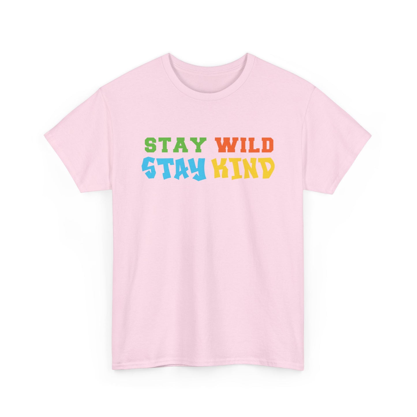 Stay Wild Stay Kind Aesthetic Graphic Tee