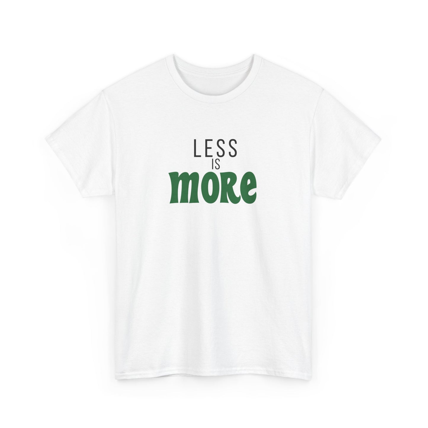Less Is More - Minimalist Aesthetic Typography Design