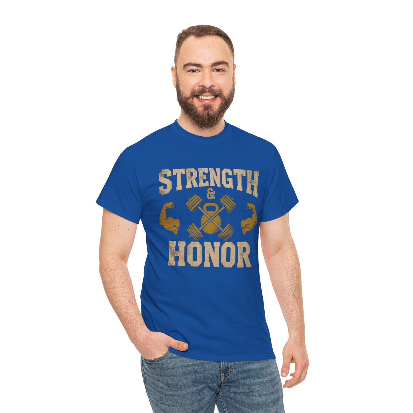 "Strength & Honor" Vintage Gym Tee