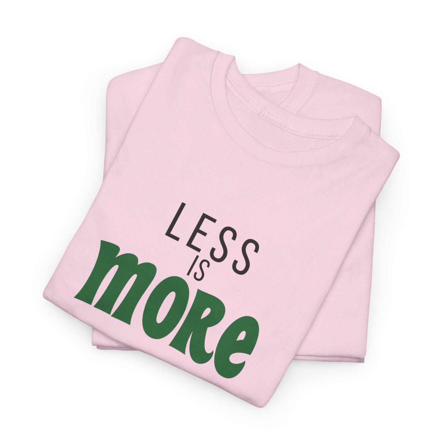 Less Is More - Minimalist Aesthetic Typography Design