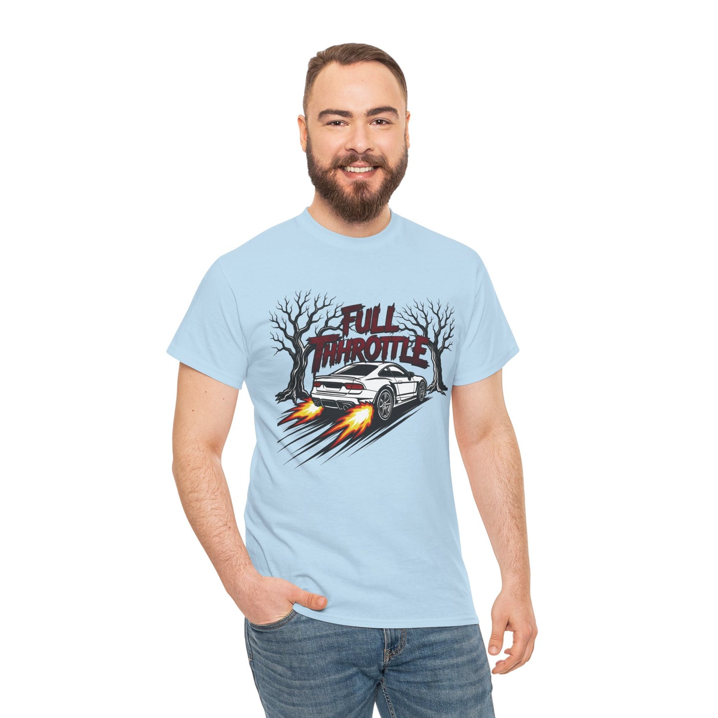 "Full Throttle" Vintage Racing Graphic Tee