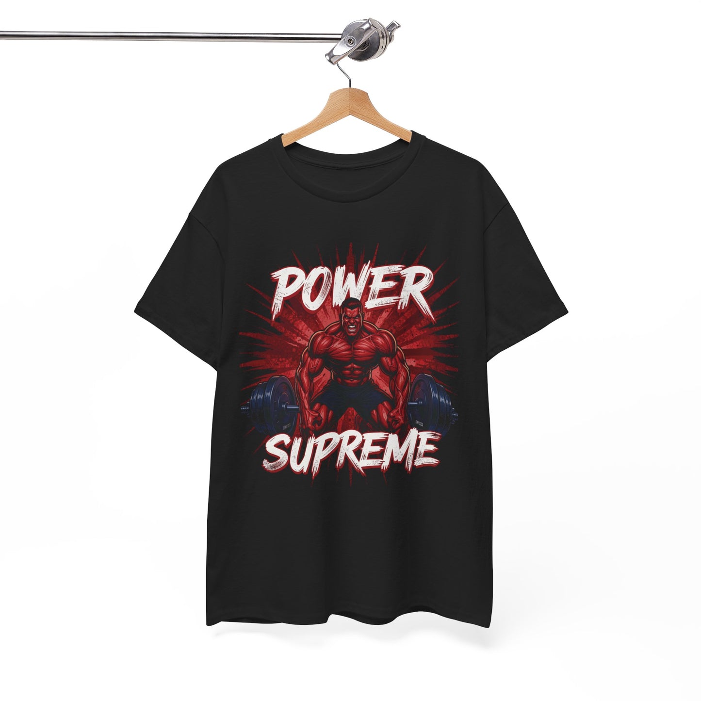 Power Supreme Tee - Vintage Graphic Oversized T-shirt