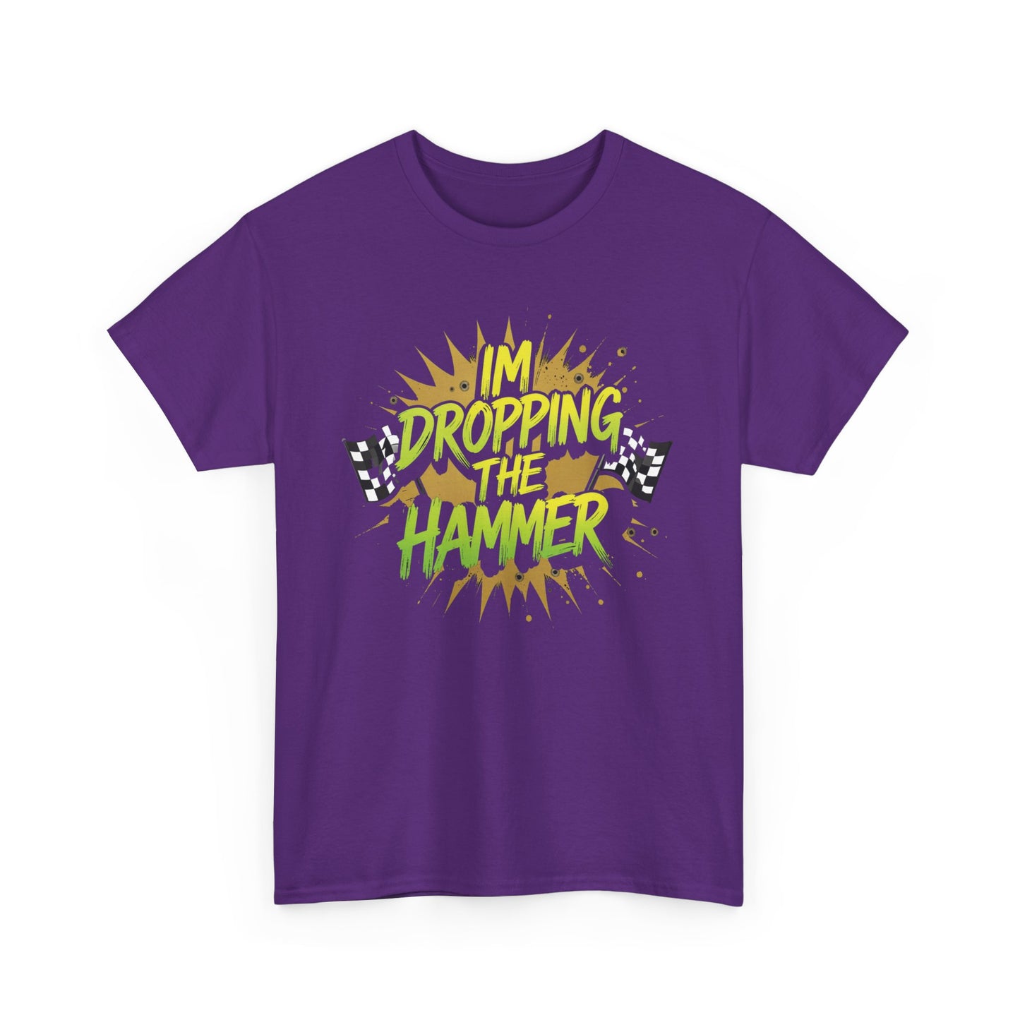 "Dropping The Hammer" Bold Graphic Tee