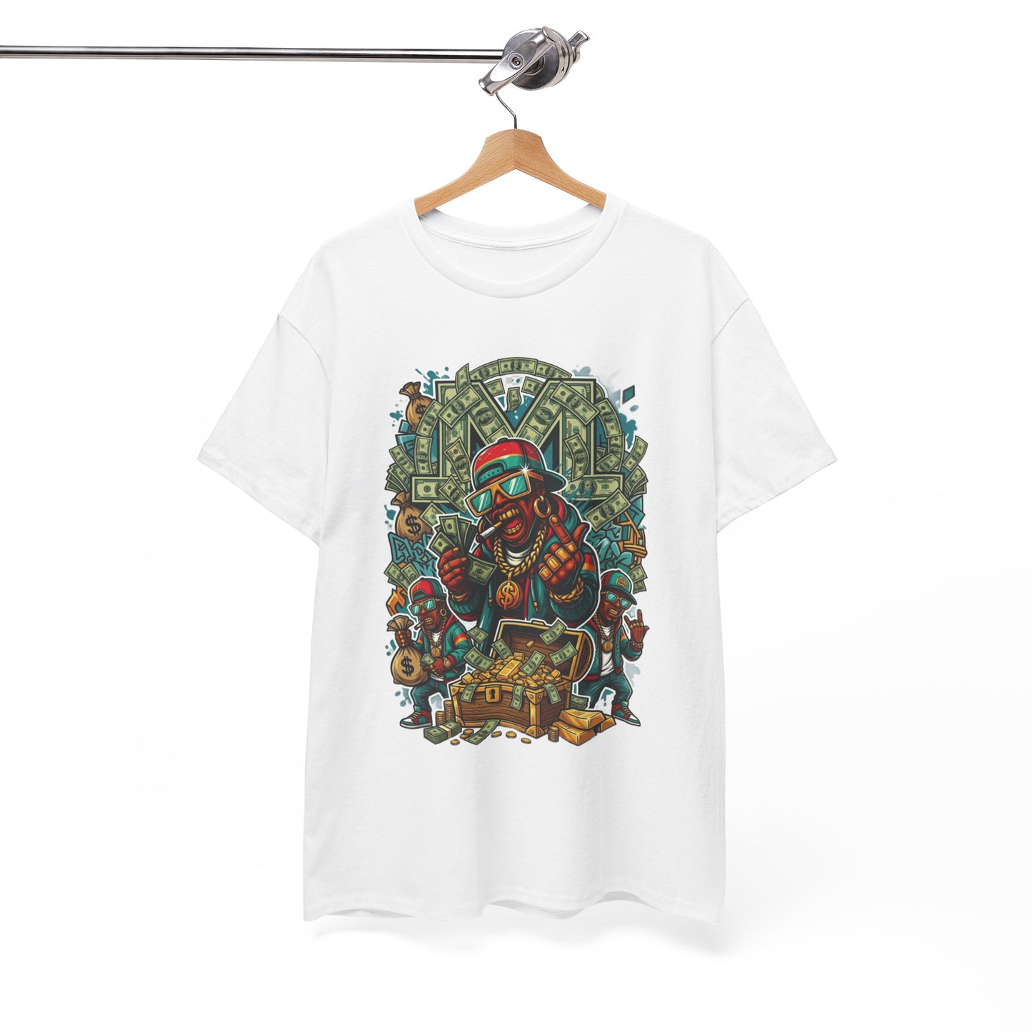"Millionaire Mindset" Hip Hop Graphic Tee