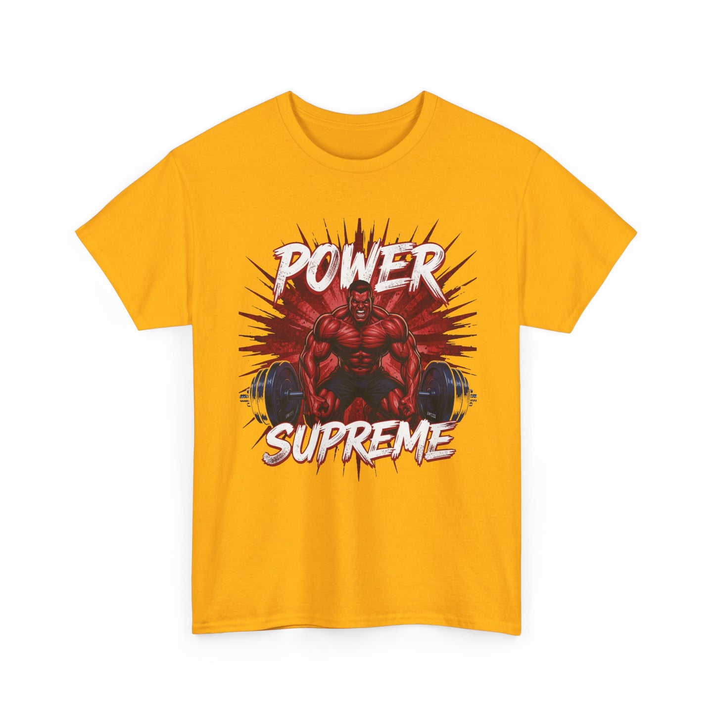 Power Supreme Tee - Vintage Graphic Oversized T-shirt