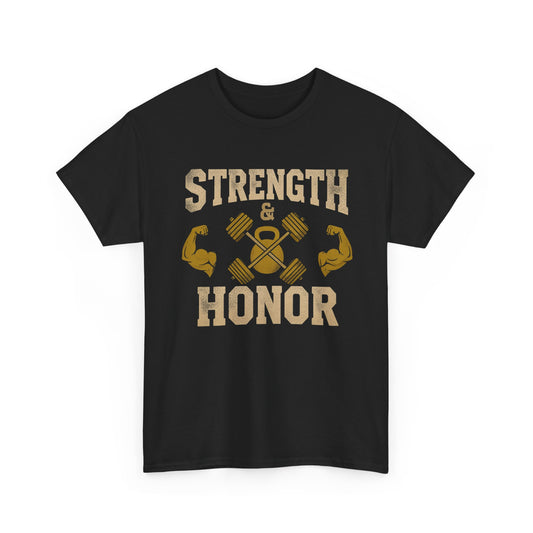 "Strength & Honor" Vintage Gym Tee